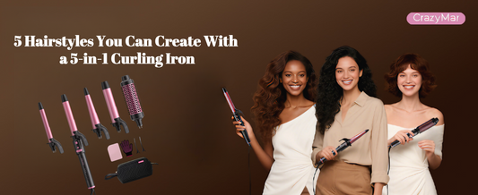 5 Hairstyles You Can Create With a 5-in-1 Curling Iron