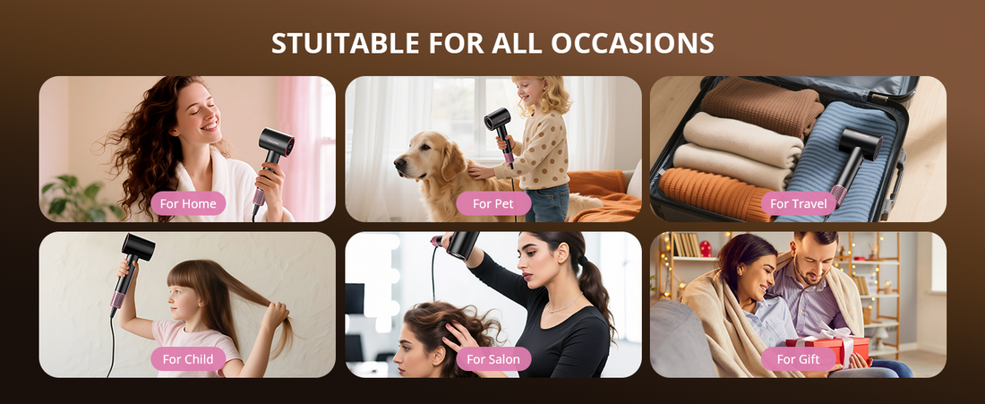 CrazyMar 180,000 RPM High-Speed Blow Dryer — The Smartest Way to Dry Your Hair Faster, Quieter, and Healthier