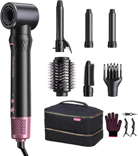 ✨ Transform Your Hair Routine with CrazyMar 7-in-1 Air Styling & Drying System