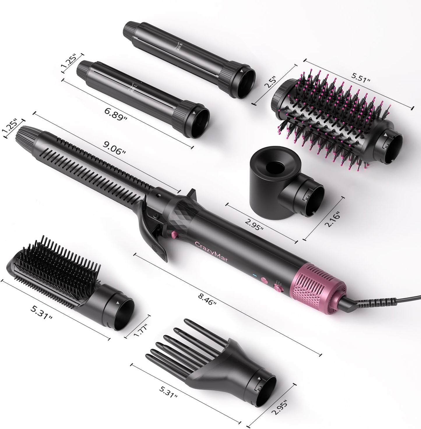CrazyMar 7-in-1 Air styling & Drying System