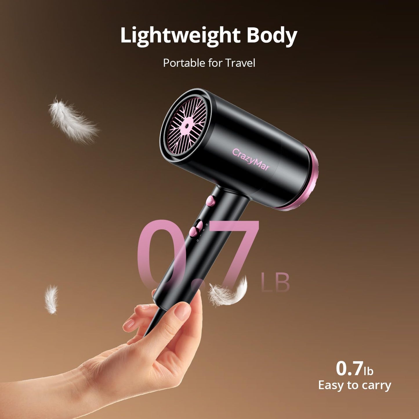 Ionic High-Speed Hair Dryer with Diffuser