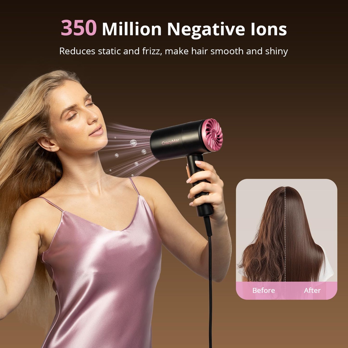 Ionic High-Speed Hair Dryer with Diffuser