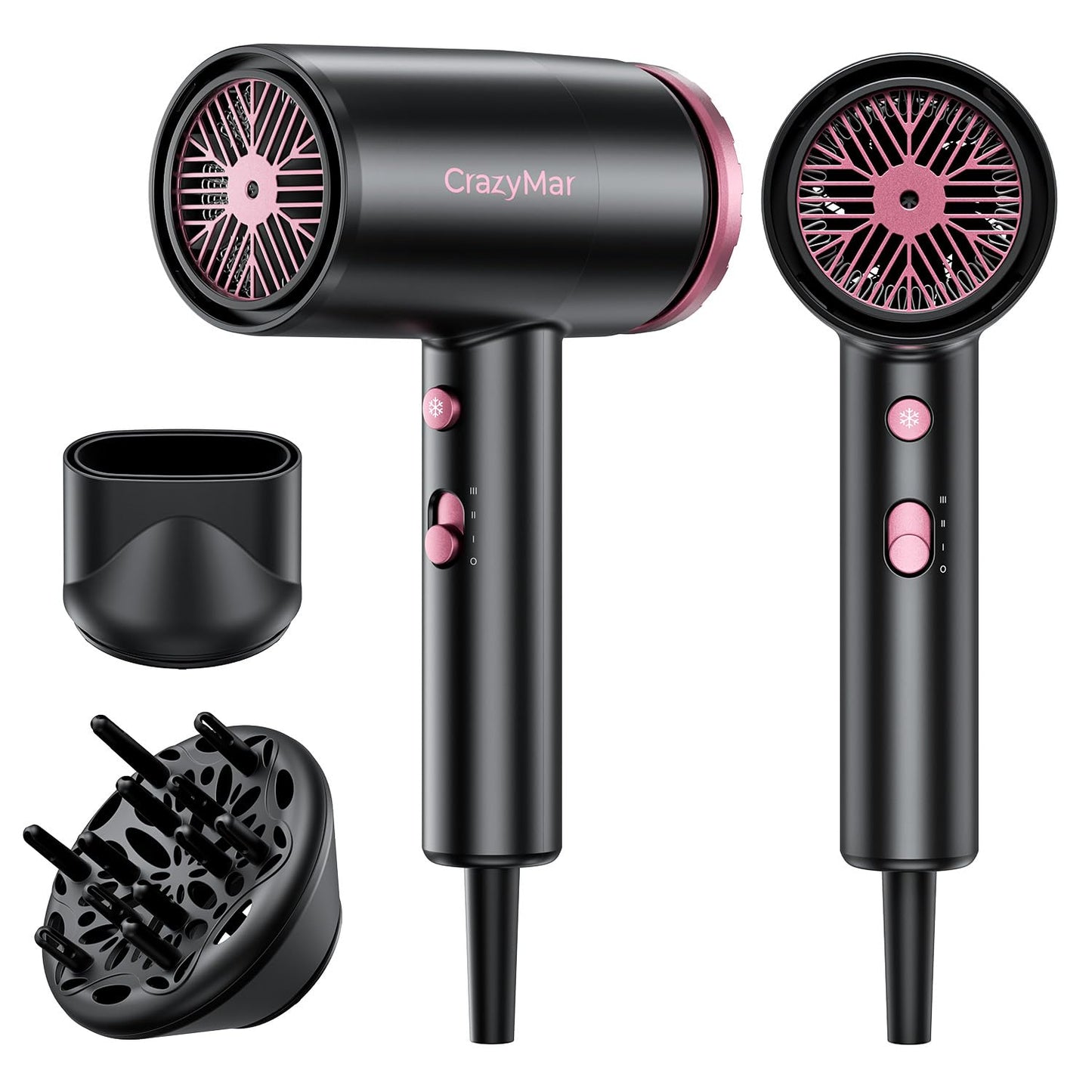 Ionic High-Speed Hair Dryer with Diffuser