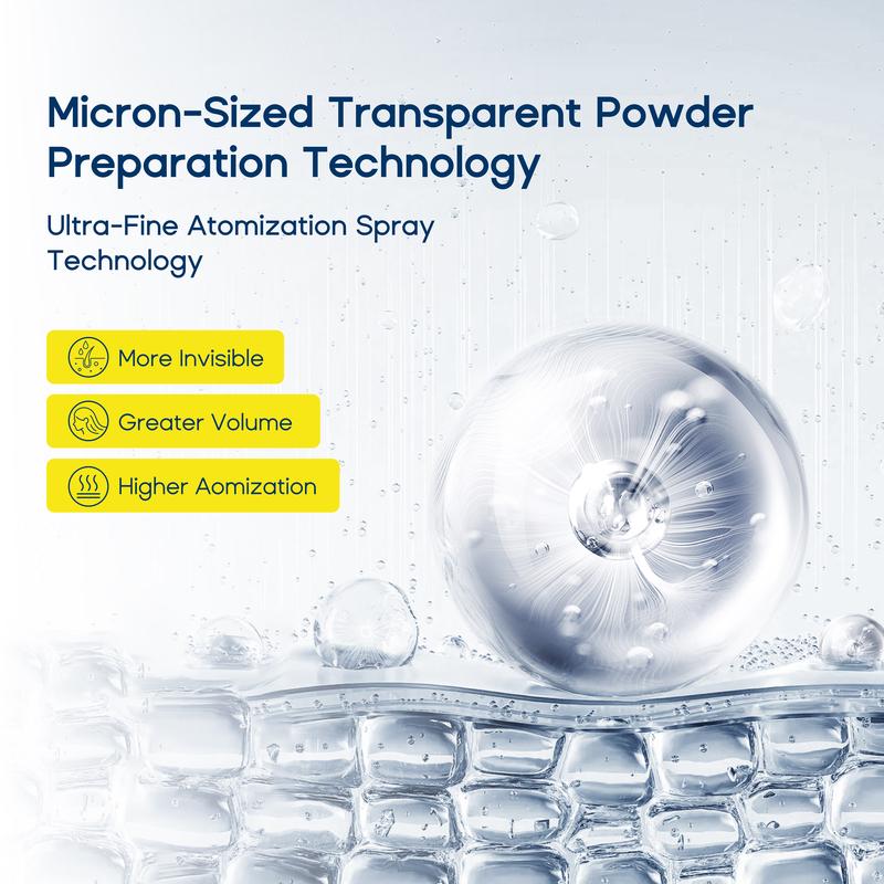 Instant Fresh Volumizing Dry Shampoo – Transparent, Oil-Control, No White Cast, All Hair Colors