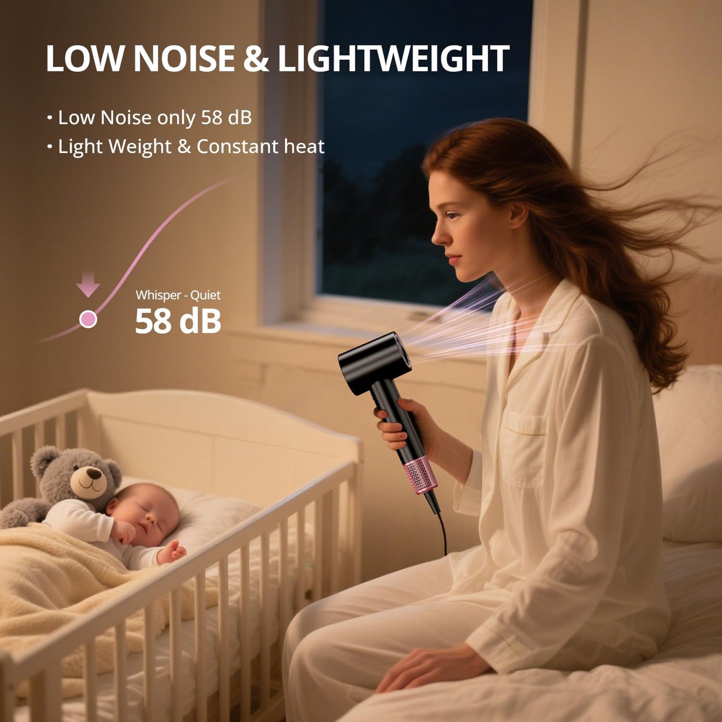 CrazyMar 180000 RPM High Speed Blow Dryer