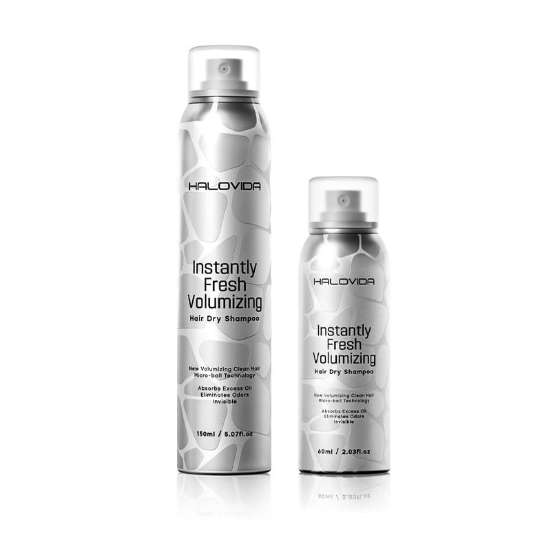 Instant Fresh Volumizing Dry Shampoo – Transparent, Oil-Control, No White Cast, All Hair Colors